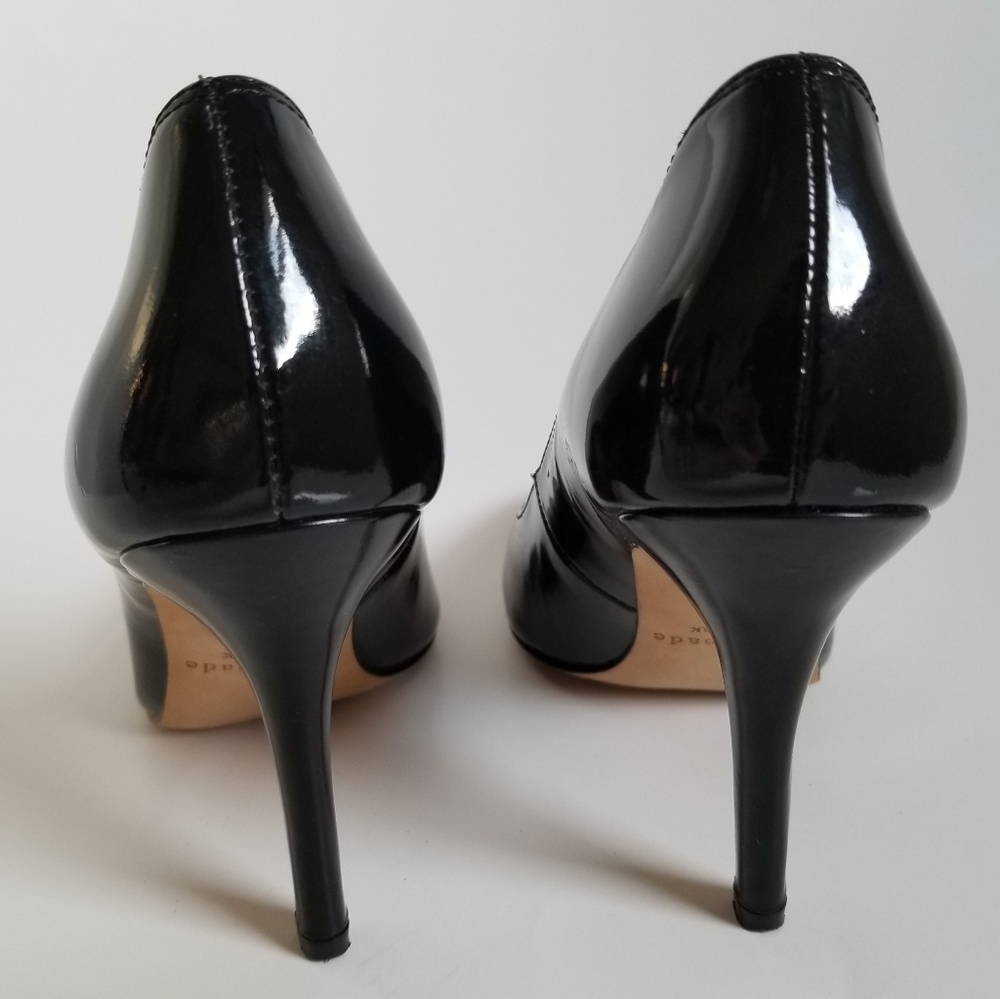 kate spade new york black patent leather pump - Picture 3 of 7